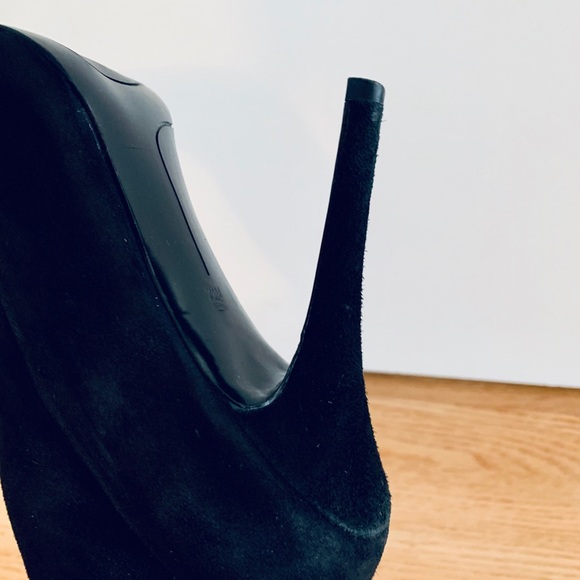 Nine West Suede Booties/Heels - Picture 5 of 10